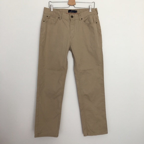 Rainforest Men's 5 Pocket Pants Khaki size 32 - Picture 1 of 3